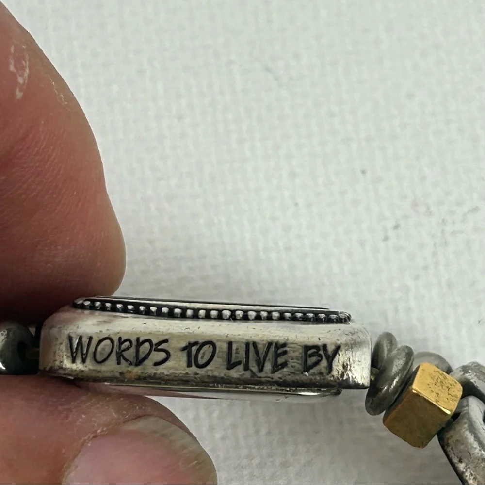 Avon “Words to Live By” Quartz Women’s watch w/ inspirational charms